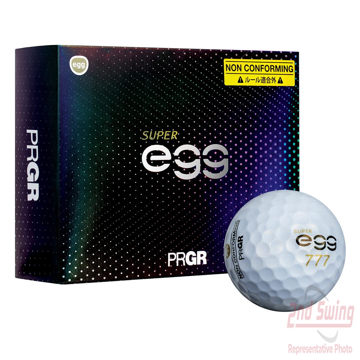 PRGR Super egg Golf Balls (C2880742) | 2nd Swing Golf